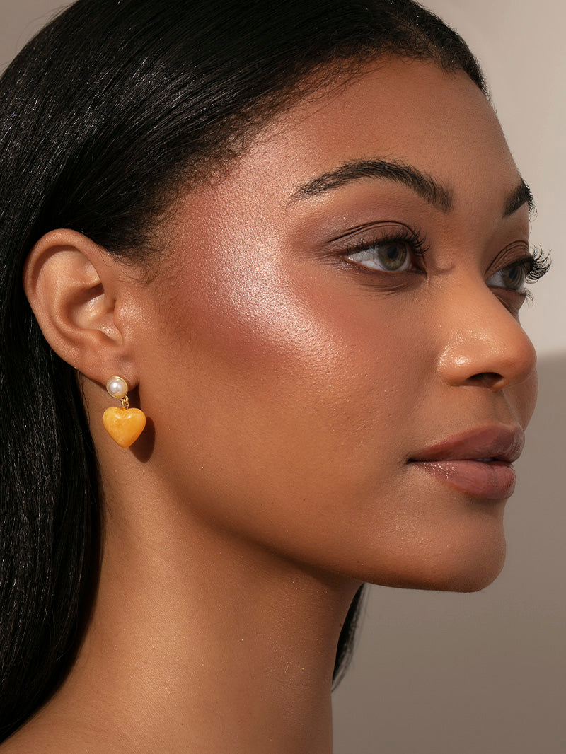 Candy Heart Earrings