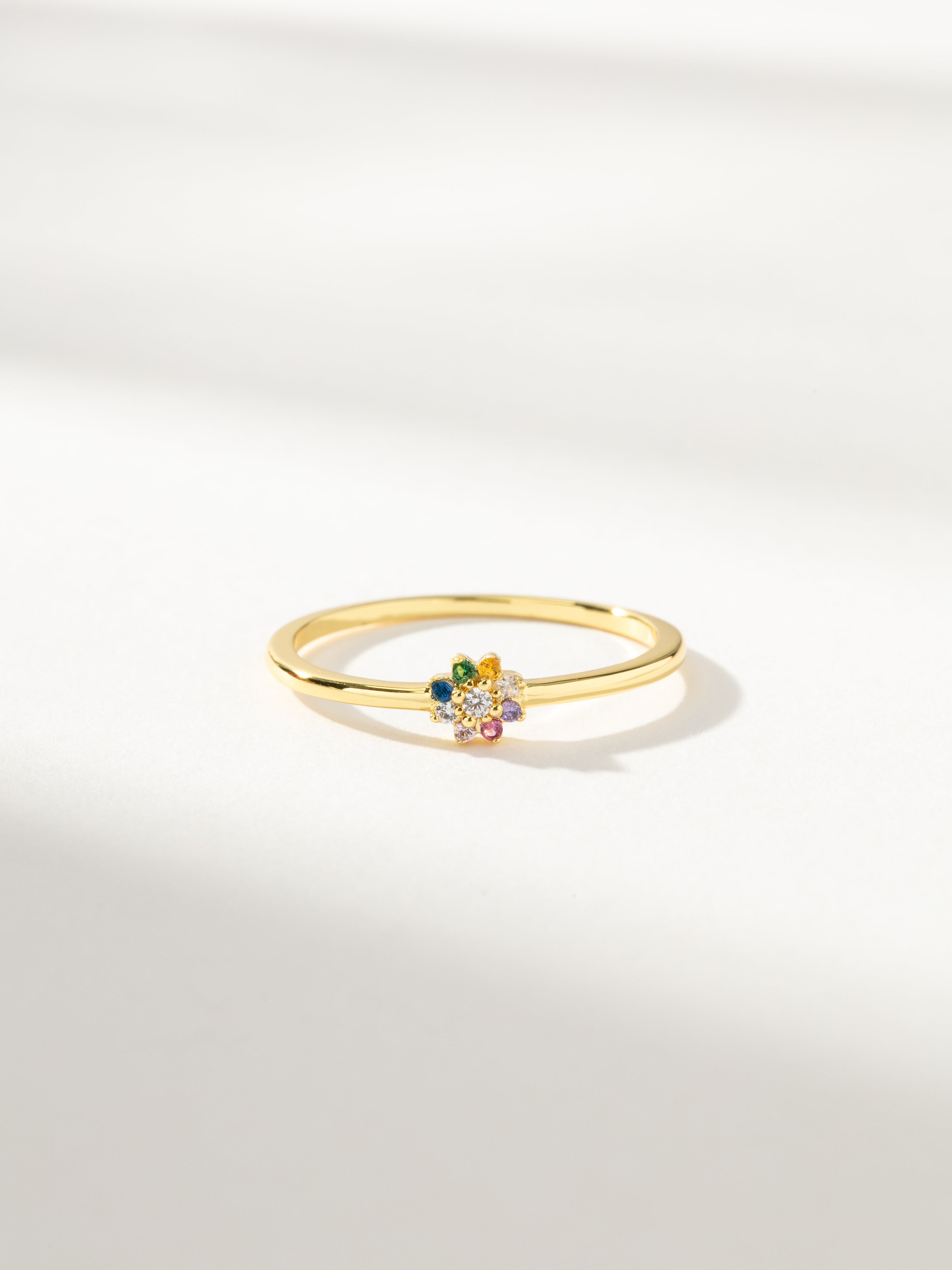 Colorful Flower Ring