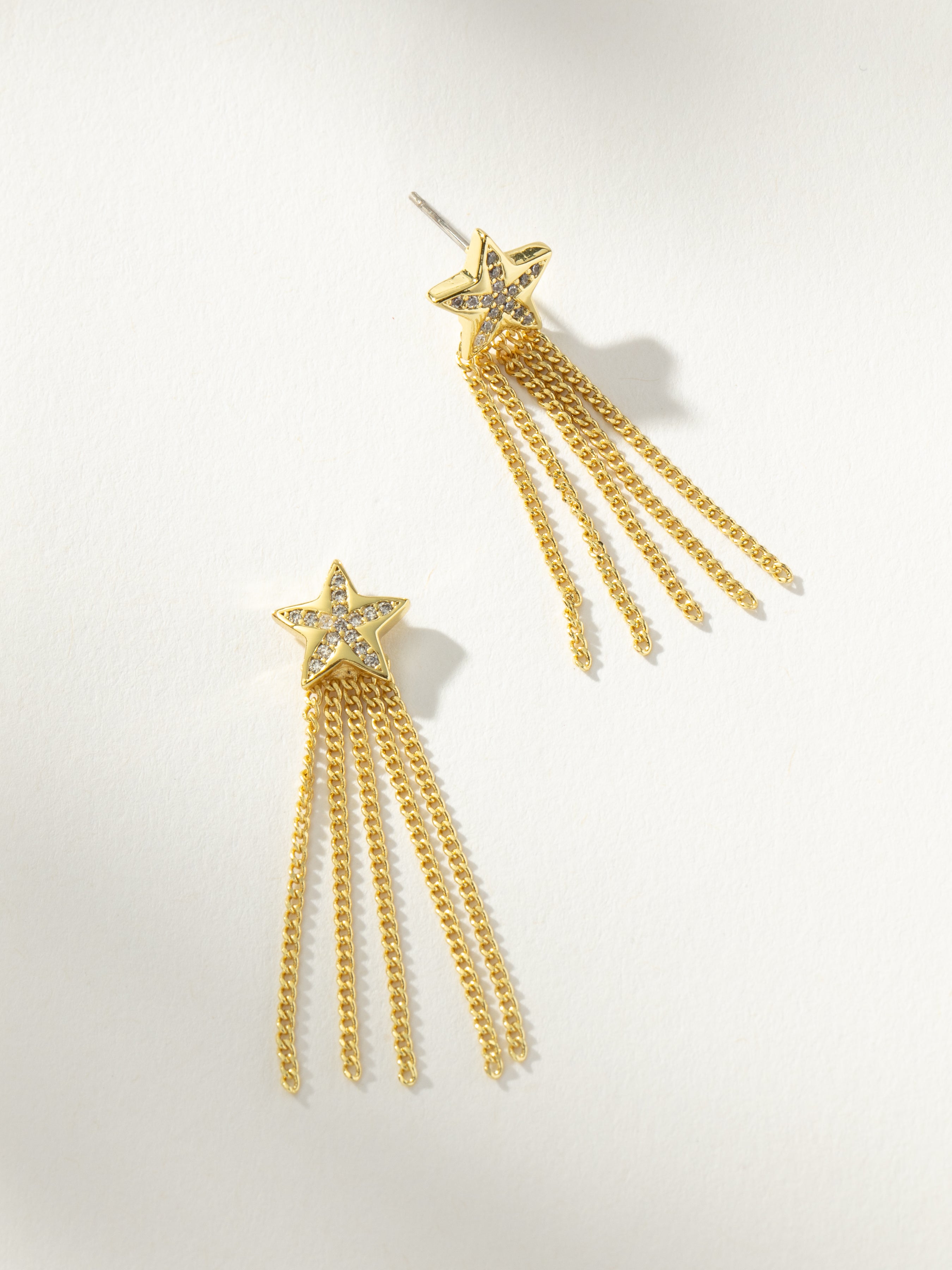 Shooting Star Statement Earrings