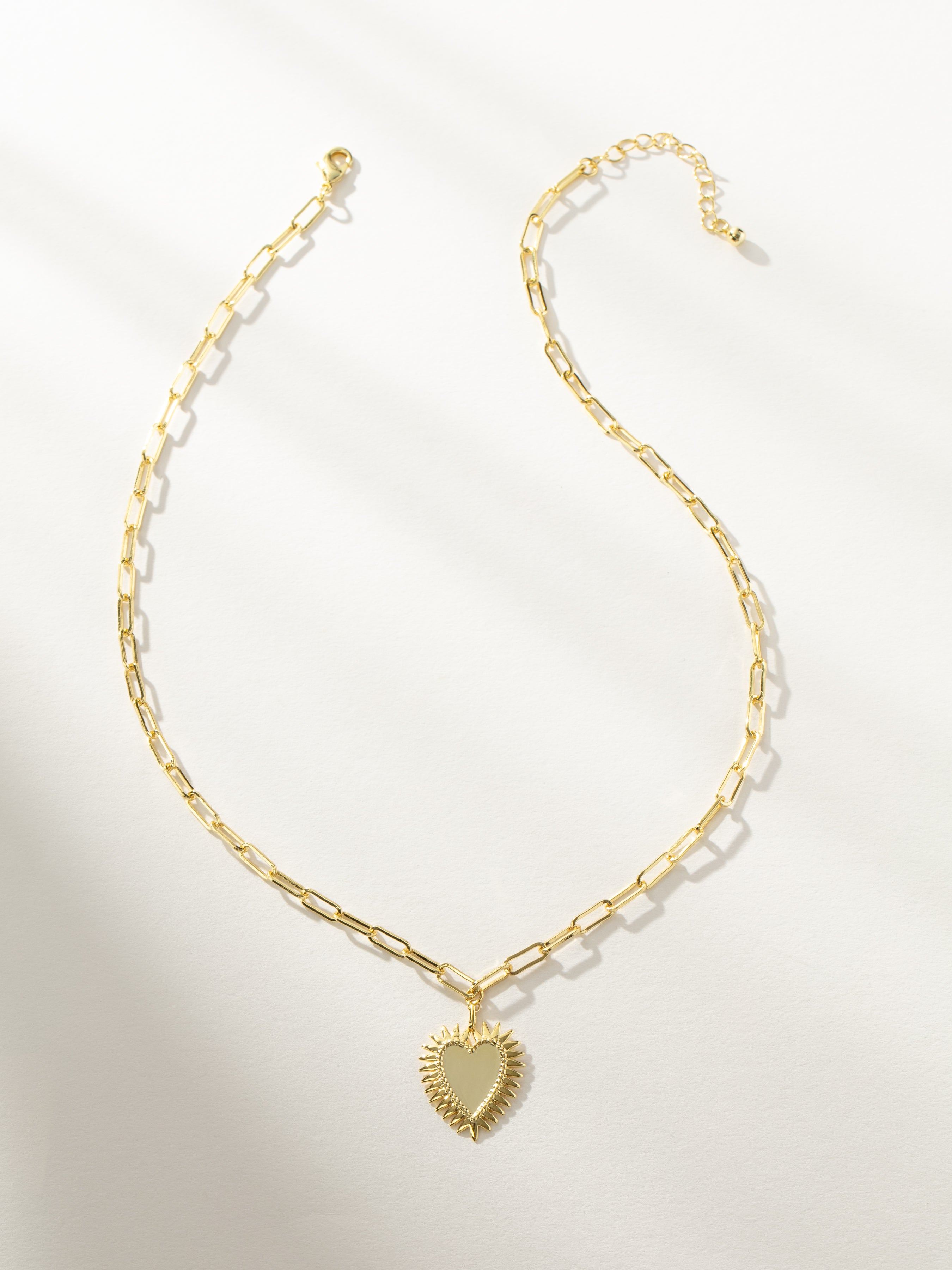 Hopeless Romantic Heart Necklace
