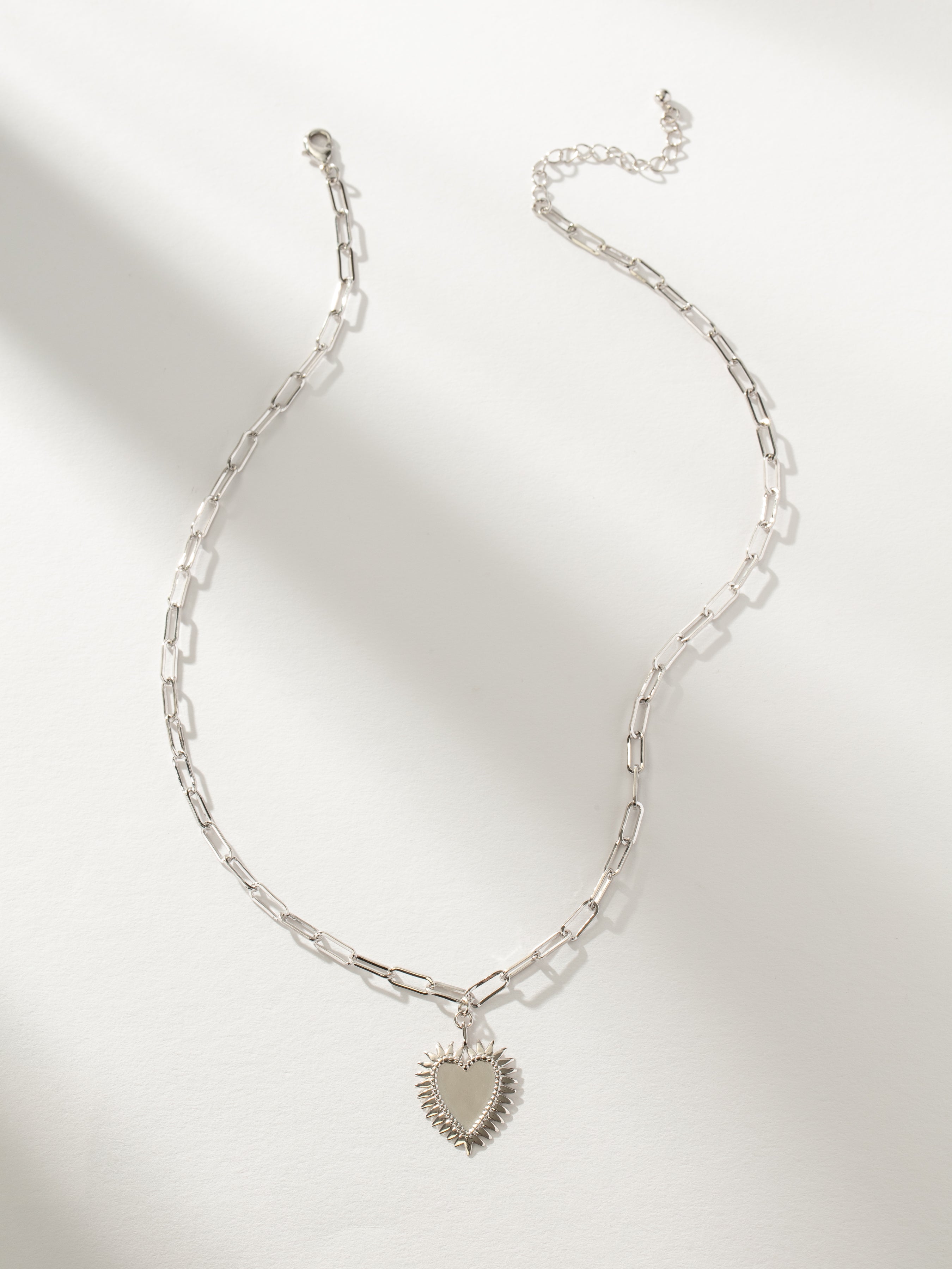 Hopeless Romantic Heart Necklace