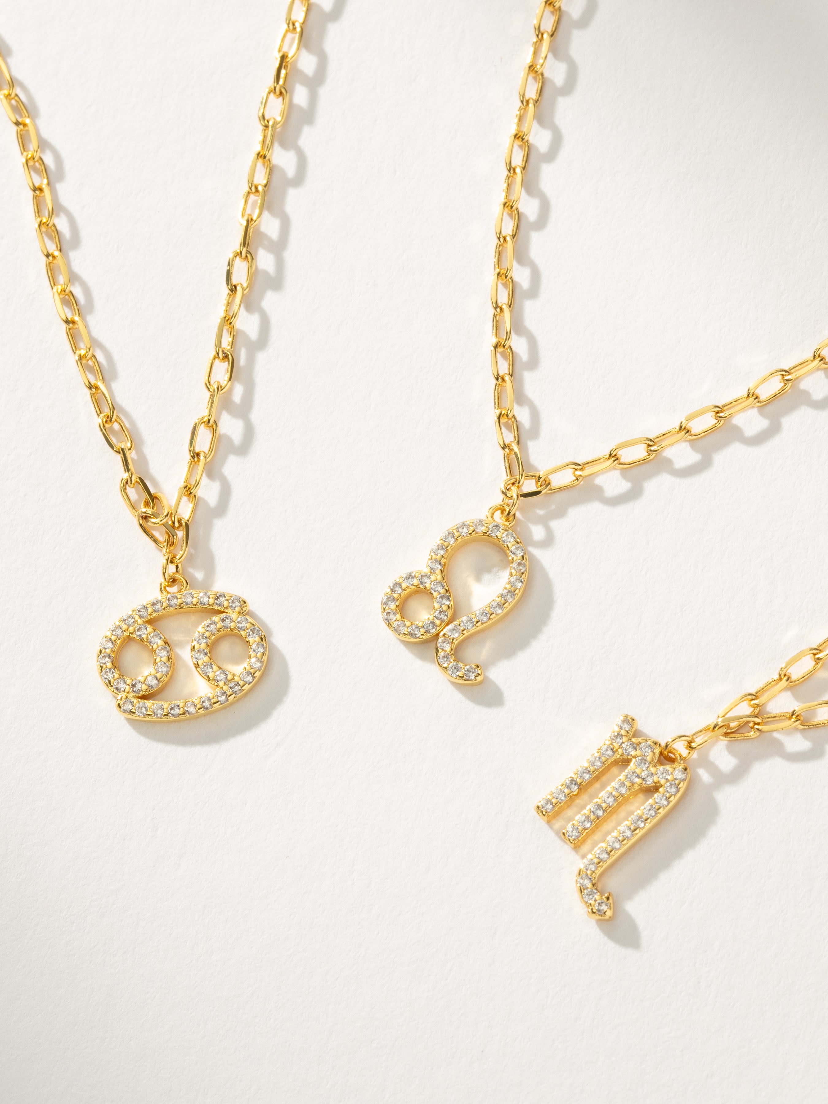 Zodiac Icon Chain Necklace