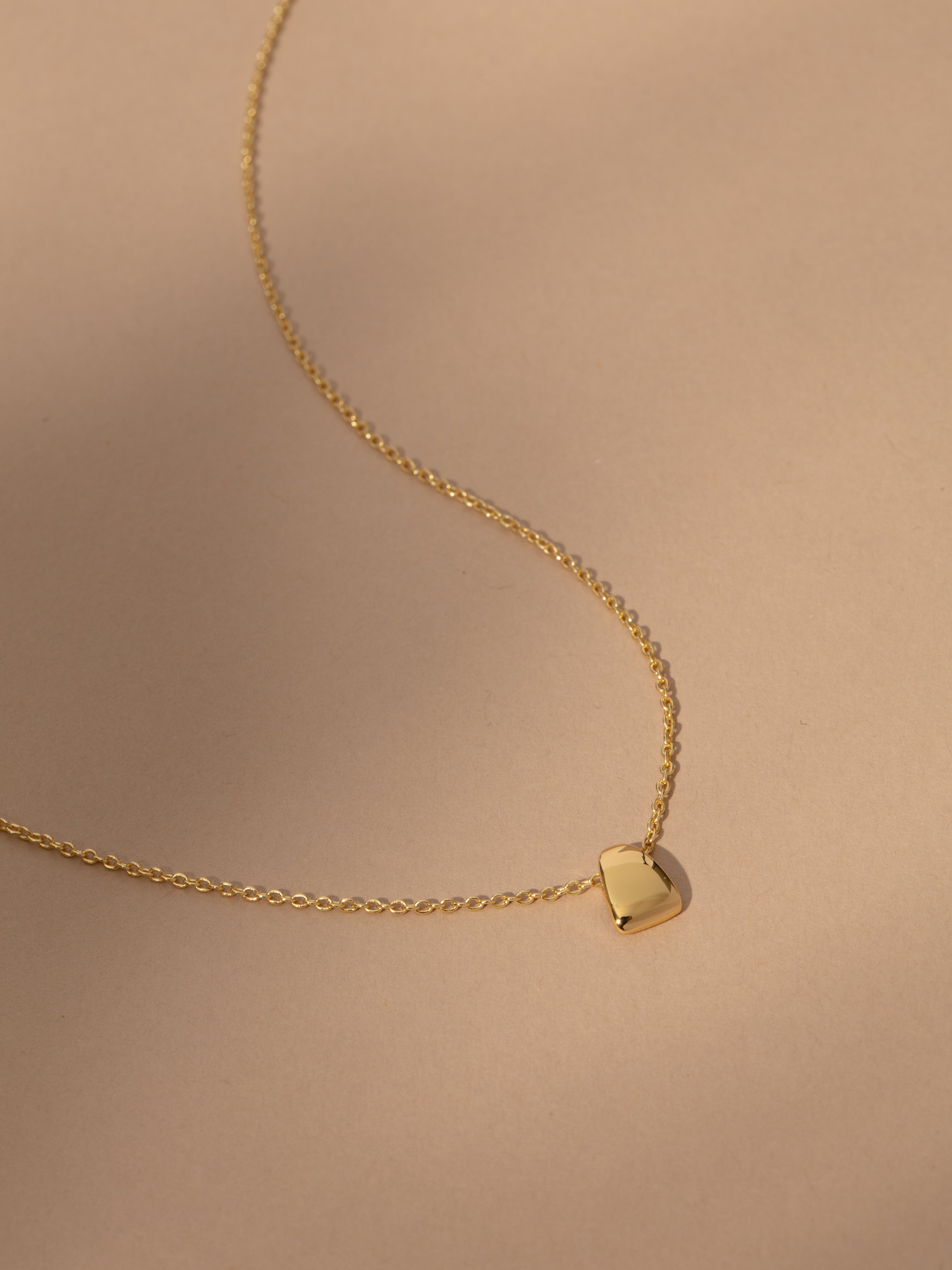 Orb Pendant Vermeil Necklace