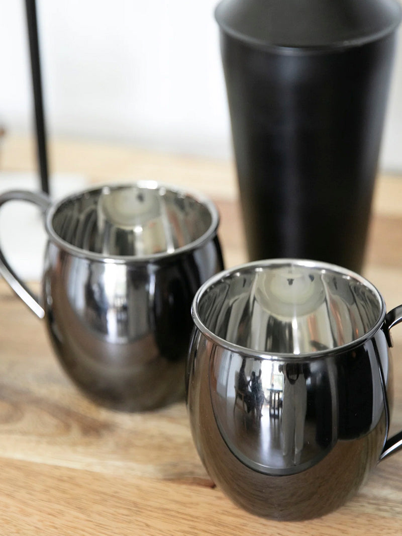 Gunmetal Moscow Mule Mugs (Set of 2)