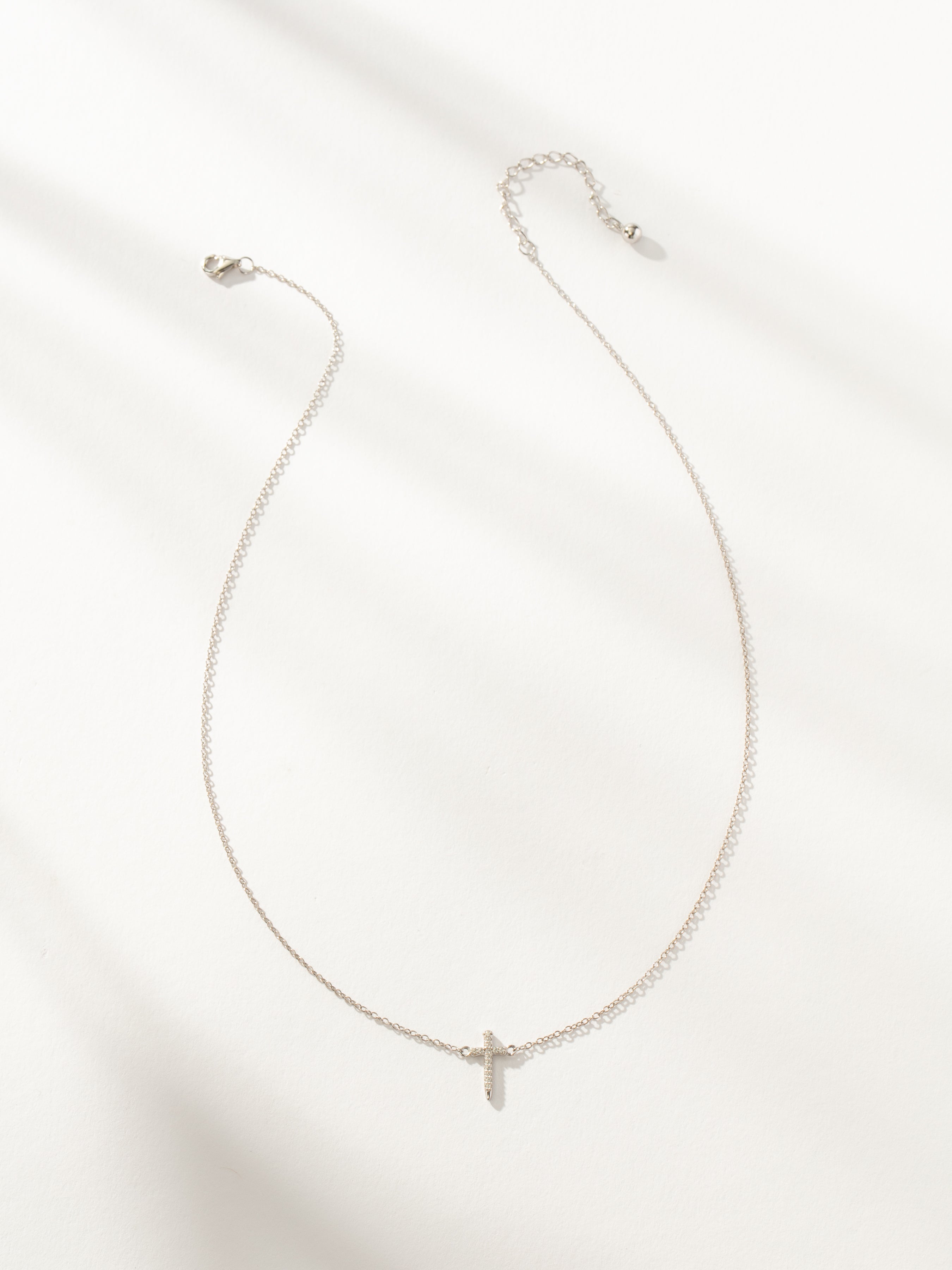 Simple Cross Necklace
