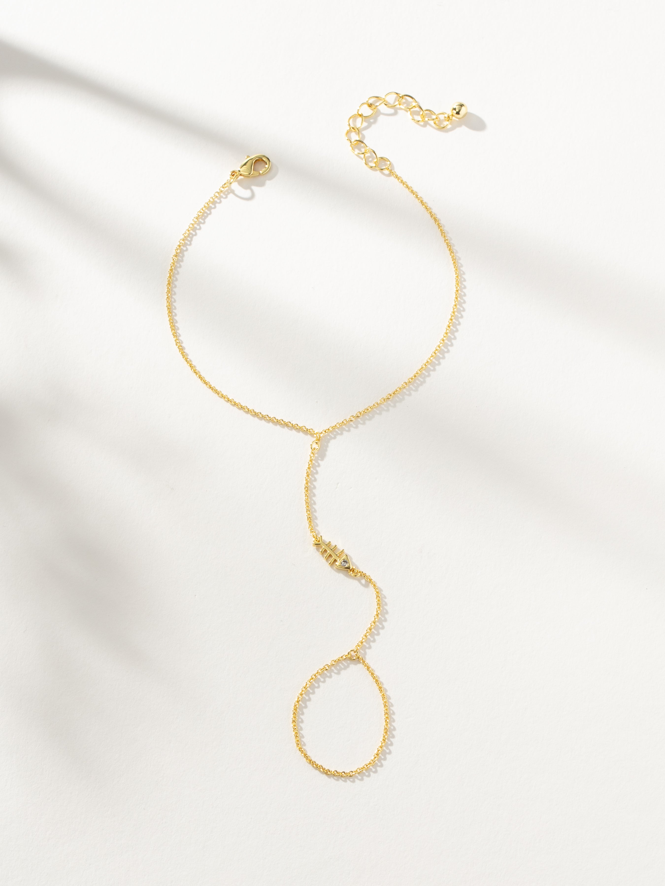 Fish Bone Hand Chain